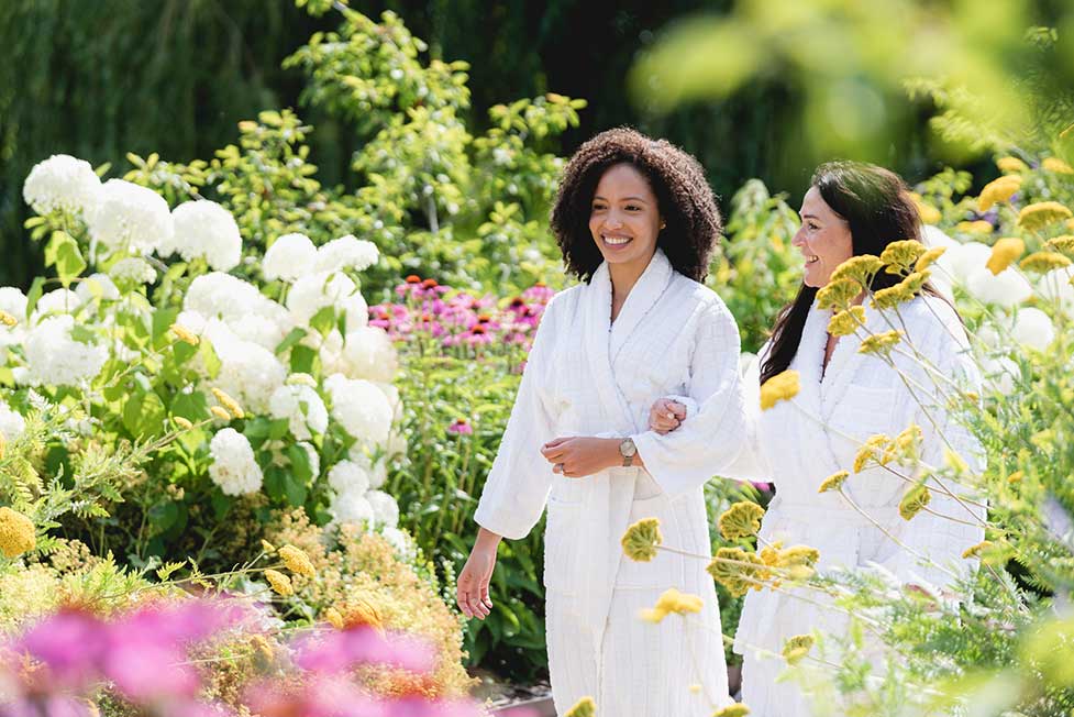 Ragdale Hall Spa gardens