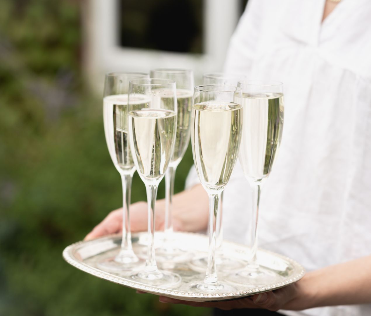 Champagne on New Years Eve