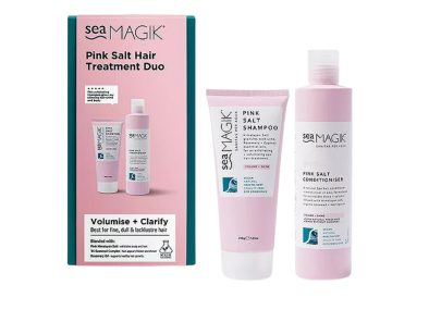 SeaMagik Pink salt treatment duo set