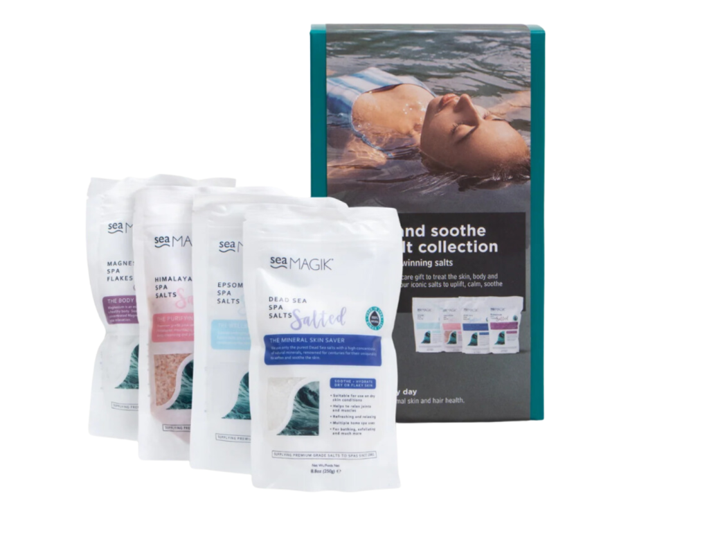 Sea Magik Soak and Soothe Salt Collection 4 x 250g Available to Buy