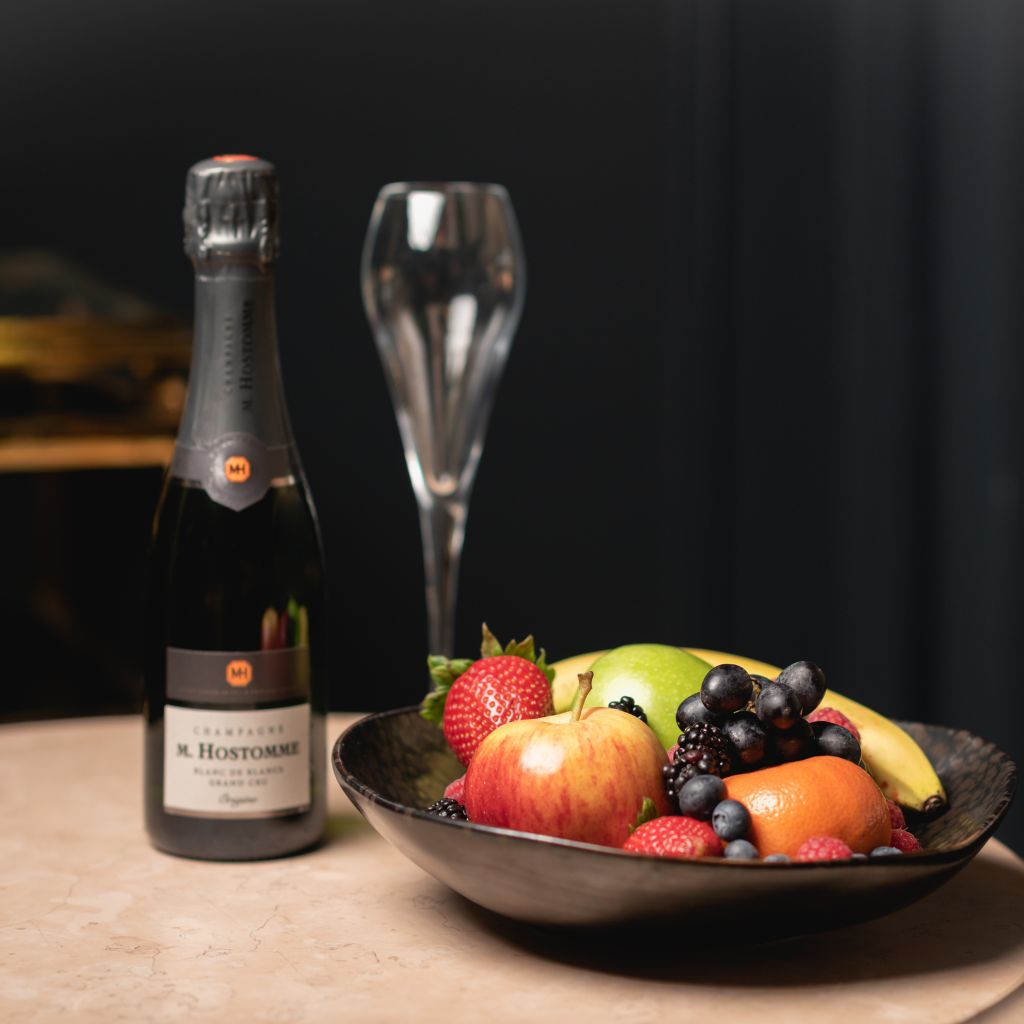 Champagne and Fruit