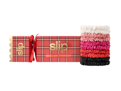 slip pure silk skinny scrunchie cracker - jean